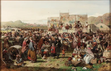 A Border Fair, c.1865